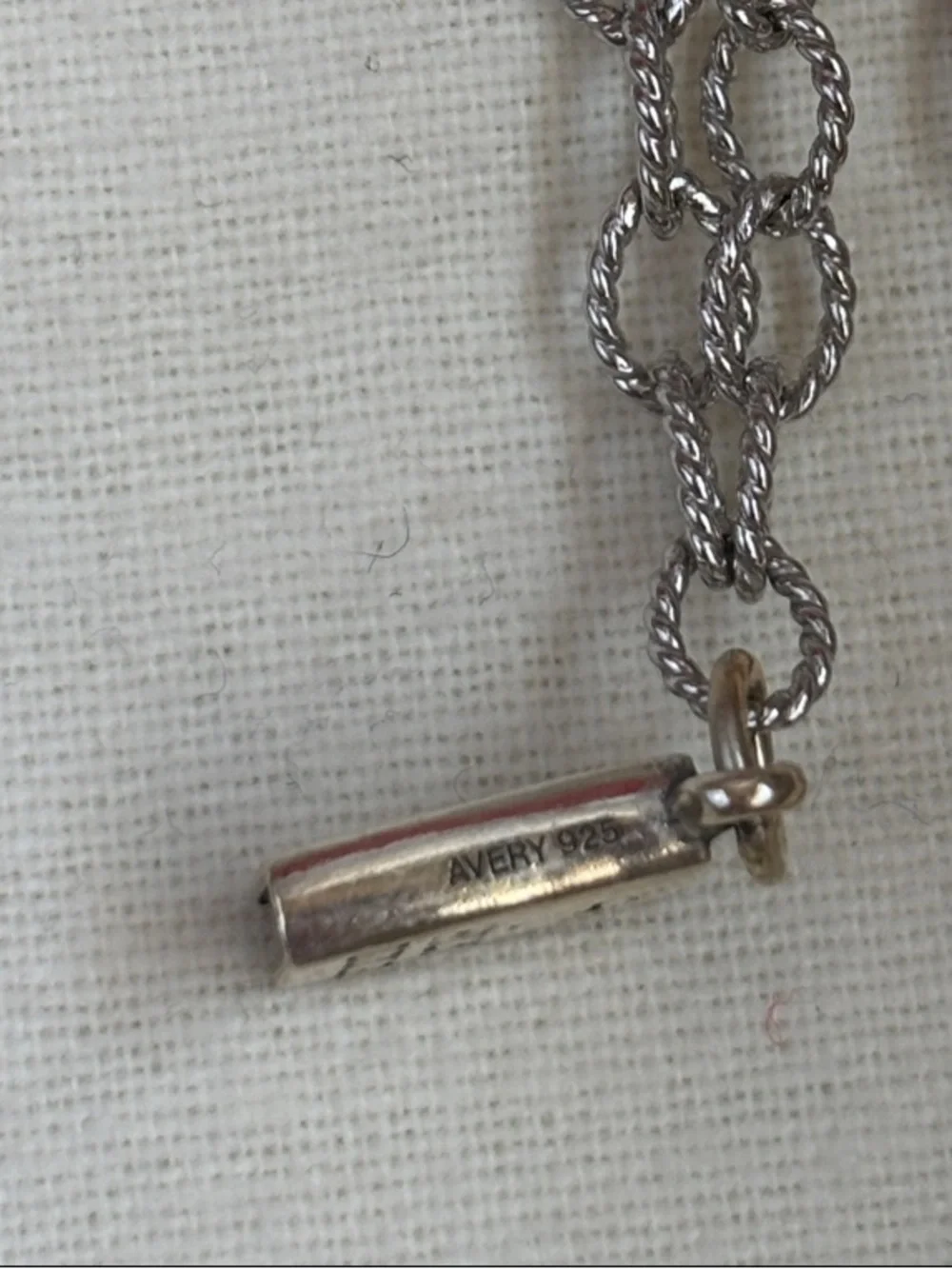 James Avery Twisted Wire Cable Charm Bracelet With 3 Charms